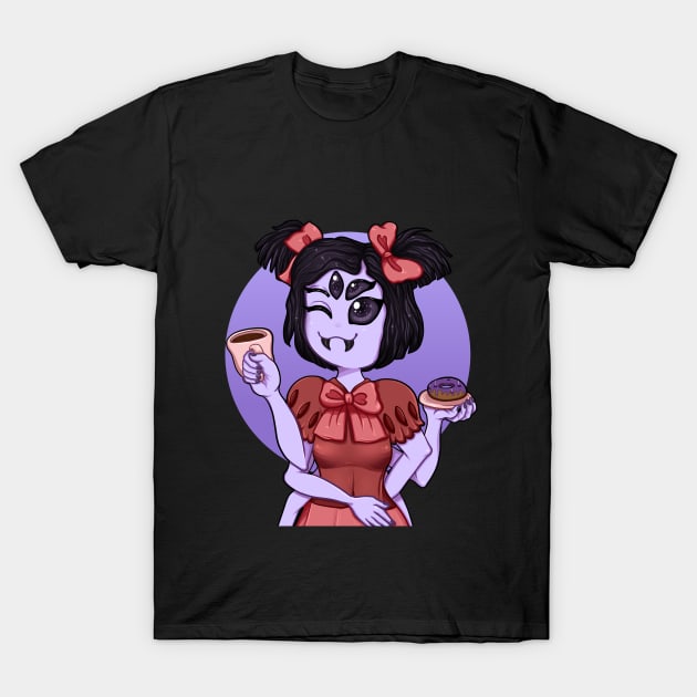 Muffet T-Shirt by YumomoChan